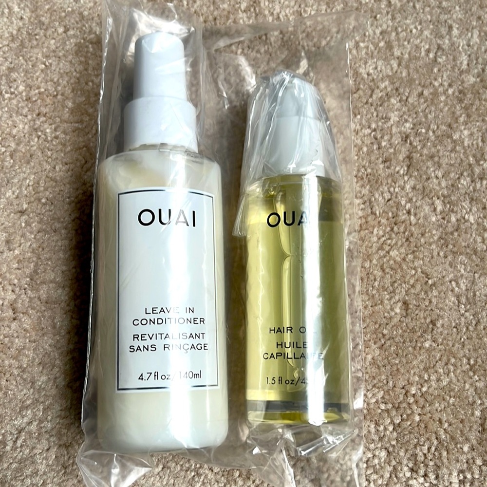 BRAND NEW OUAI Leave in Conditioner & Hair Oil 🤍